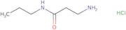 3-Amino-N-propylpropanamide hydrochloride