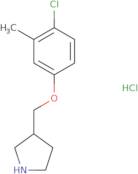 4-Chloro-3-methylphenyl 3-pyrrolidinylmethyl ether hydrochloride