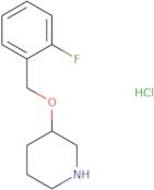 3-(2-Fluoro-benzyloxy)-piperidine hydrochloride