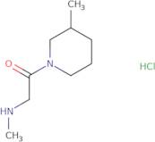 2-(Methylamino)-1-(3-methylpiperidin-1-yl)ethan-1-one hydrochloride