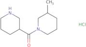 (3-Methyl-1-piperidinyl)(3-piperidinyl)methanone hydrochloride