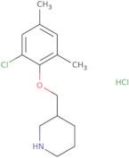 3-[(2-Chloro-4,6-dimethylphenoxy)methyl]-piperidine hydrochloride