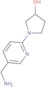 1-(5-(Aminomethyl)pyridin-2-yl)pyrrolidin-3-ol