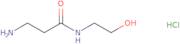 3-Amino-N-(2-hydroxyethyl)propanamide hydrochloride