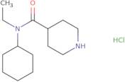 N-Cyclohexyl-N-ethyl-4-piperidinecarboxamide