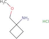 1-(Methoxymethyl)cyclobutan-1-amine HCl