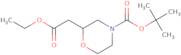 4-N-Boc-2-ethoxycarbonylmethyl-morpholine