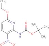 (6-Ethoxy-3-nitro-pyridin-2-yl)carbamic Acid tert-Butyl Ester