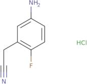 (5-Amino-2-fluoro-phenyl)-acetonitrile hydrochloride