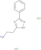 2-(5-Phenyl-2H-[1,2,4]triazol-3-yl)-ethylamine dihydrochloride