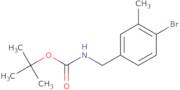 tert-Butyl N-[(4-bromo-3-methylphenyl)methyl]carbamate