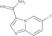 6-Fluoro-imidazo[1,2-a]pyridine-3-carboxamidine