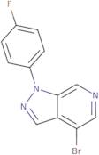 4-Bromo-1-(4-fluorophenyl)-1H-pyrazolo[3,4-c]pyridine