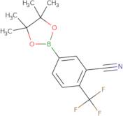 Benzonitrile, 5-(4,4,5,5-tetramethyl-1,3,2-dioxaborolan-2-yl)-2-(trifluoromethyl)-