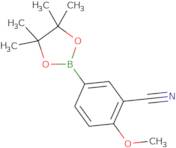 2-Methoxy-5-(4,4,5,5-tetramethyl-[1,3,2]dioxaborolan-2-yl)benzonitrile