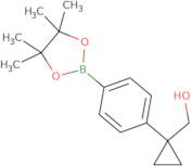 (1-(4-(4,4,5,5-Tetramethyl-1,3,2-dioxaborolan-2-yl)phenyl)cyclopropyl)methanol