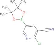 2-Chloro-5-(4,4,5,5-tetramethyl-1,3,2-dioxaborolan-2-yl)pyridine-3-carbonitrile