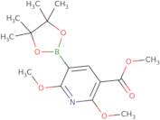 Methyl 2,6-dimethoxy-5-(4,4,5,5-tetramethyl-1,3,2-dioxaborolan-2-yl)nicotinate