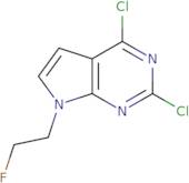 2,4-Dichloro-7-(2-fluoroethyl)-7H-pyrrolo[2,3-d]pyrimidine