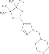 1-((Tetrahydro-2H-pyran-4-yl)methyl)-1H-pyrazole-4-boronic acid pinacol ester