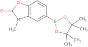 3-Methyl-2-oxo-2,3-dihydrobenzo[D]oxazol-5-ylboronic acid, pinacol ester