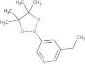 3-Ethyl-5-(4,4,5,5-tetramethyl-1,3,2-dioxaborolan-2-yl)pyridine