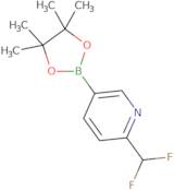 2-(Difluoromethyl)-5-(4,4,5,5-tetramethyl-1,3,2-dioxaborolan-2-yl)pyridine