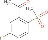 5'-Fluoro-2'-(methylsulfonyl)acetophenone