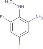 6-Bromo-4-fluoro-1-N-methylbenzene-1,2-diamine