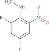2-Bromo-4-fluoro-N-methyl-6-nitroaniline