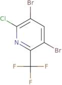 3,5-Dibromo-2-chloro-6-(trifluoromethyl)pyridine