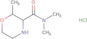 (2R,3S)-N,N,2-Trimethylmorpholine-3-carboxamide hydrochloride