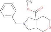 rac-Methyl (3aR,7aR)-2-benzyl-octahydropyrano[3,4-c]pyrrole-7a-carboxylate, cis