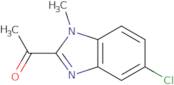 1-(5-Chloro-1-methyl-1H-1,3-benzodiazol-2-yl)ethan-1-one