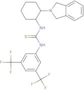 N-[3,5-Bis(trifluoromethyl)phenyl]-N'-[(1R,2R)-2-(1,3-dihydro-2H-isoindol-2-yl)cyclohexyl]thiourea