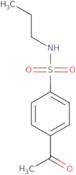 4-Acetyl-N-propylbenzene-1-sulfonamide