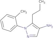 1-(2-Methylphenyl)-5-propyl-1H-pyrazol-4-amine