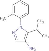 1-(2-Methylphenyl)-5-(propan-2-yl)-1H-pyrazol-4-amine