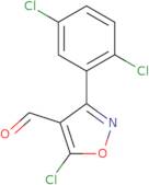 5-Chloro-3-(2,5-dichlorophenyl)-1,2-oxazole-4-carbaldehyde