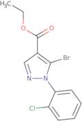 Ethyl 5-bromo-1-(2-chlorophenyl)-1H-pyrazole-4-carboxylate
