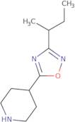 3-(Sec-butyl)-5-(piperidin-4-yl)-1,2,4-oxadiazole