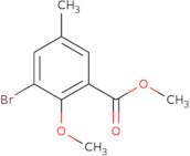 Methyl 3-bromo-2-methoxy-5-methylbenzoate