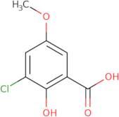 3-Chloro-2-hydroxy-5-methoxybenzoic acid