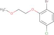 1-Bromo-4-chloro-2-(2-methoxyethoxy)benzene