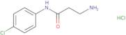 3-Amino-N-(4-chlorophenyl)propanamide hydrochloride