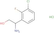2-Amino-2-(3-chloro-2-fluorophenyl)ethan-1-ol hydrochloride