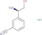 (R)-3-(1-amino-2-hydroxyethyl)benzonitrile hydrochloride