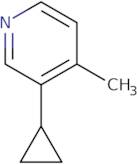 3-Cyclopropyl-4-methylpyridine