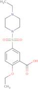 2-Ethoxy-5-(4-ethylpiperazin-1-yl)sulfonylbenzoic acid