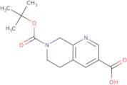 7-(tert-Butoxycarbonyl)-5,6,7,8-tetrahydro-1,7-naphthyridine-3-carboxylic acid